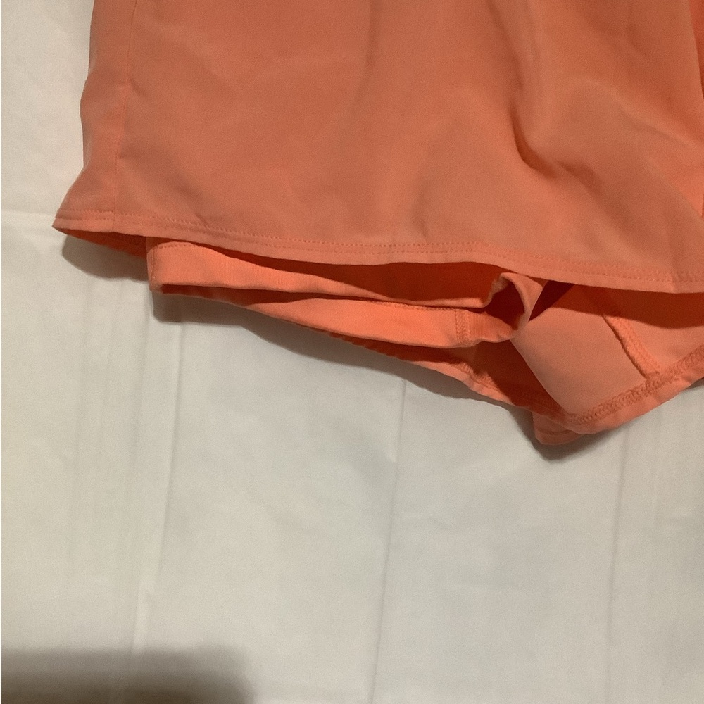 Nike court dri fit victory shorts orange size small slim fit - Picture 3 of 7